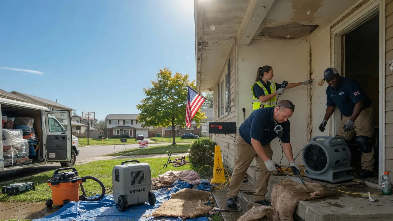 Water Damage Restoration in Springerton, IL near me